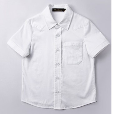Kids shirt pure white - Click Image to Close